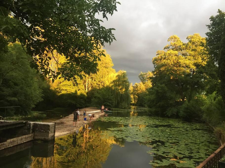 Magnifique Moulin Proche Chablis, Jacuzzi Et Riviere Villa Annay-sur-Serein Eksteriør bilde