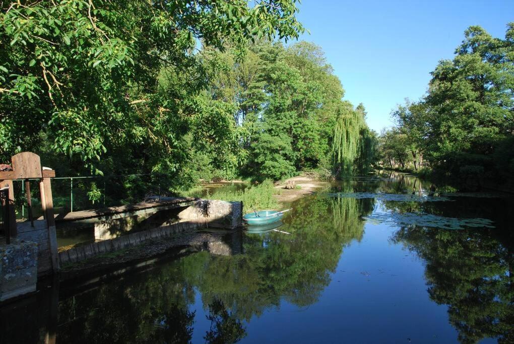 Magnifique Moulin Proche Chablis, Jacuzzi Et Riviere Villa Annay-sur-Serein Eksteriør bilde