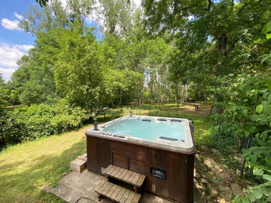 Magnifique Moulin Proche Chablis, Jacuzzi Et Riviere Villa Annay-sur-Serein Eksteriør bilde