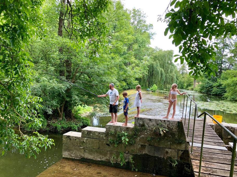 Magnifique Moulin Proche Chablis, Jacuzzi Et Riviere Villa Annay-sur-Serein Eksteriør bilde