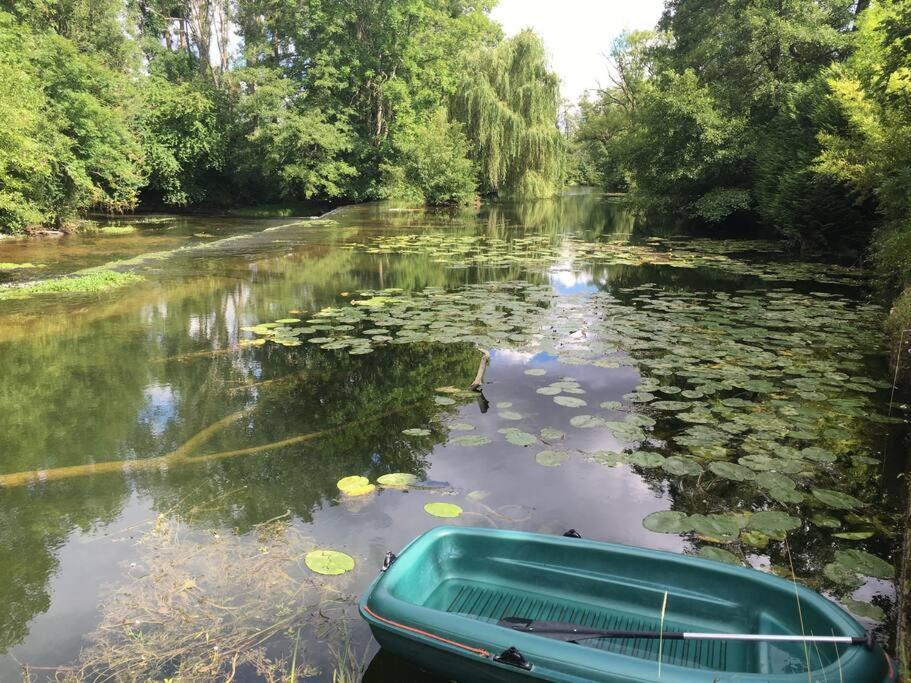 Magnifique Moulin Proche Chablis, Jacuzzi Et Riviere Villa Annay-sur-Serein Eksteriør bilde