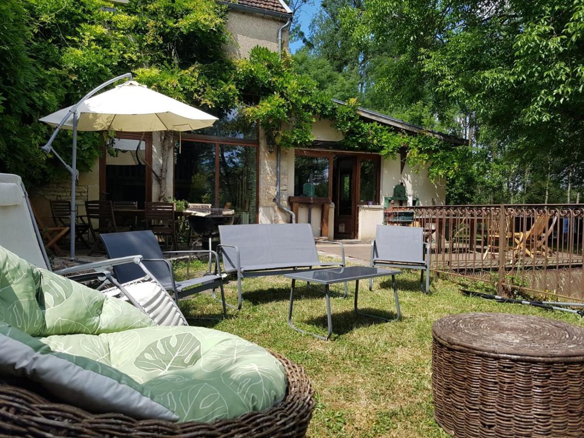 Magnifique Moulin Proche Chablis, Jacuzzi Et Riviere Villa Annay-sur-Serein Eksteriør bilde